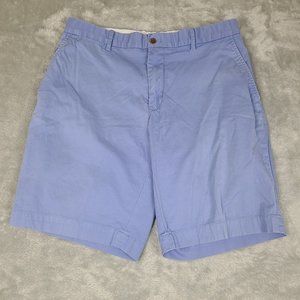 Polo Golf Cotton Twill With Stretch Wicking Chino Shorts Light Blue Men Size 32‎